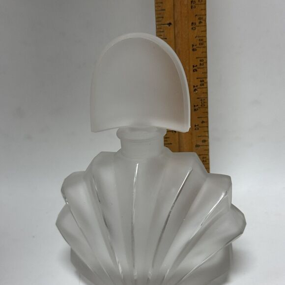 CHAMART FRANCE Glass Perfume Bottle With Label On Bottom - Picture 3 of 3